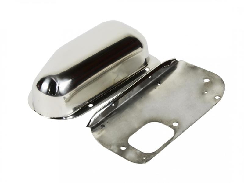 Kentrol — Kentrol 76-86 Jeep Wiper Motor Cover CJ - Polished Silver