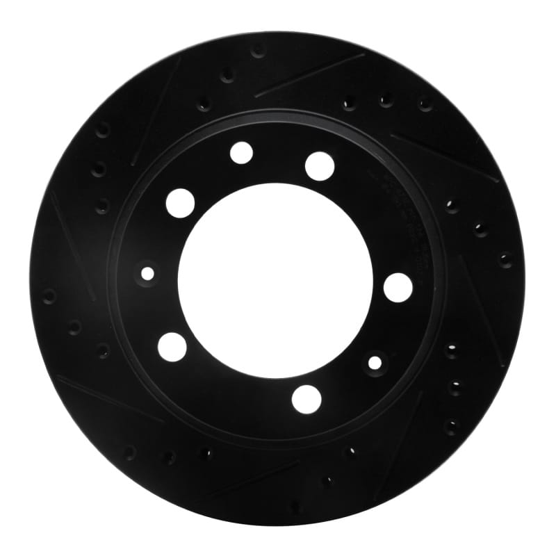 R1 Concepts — R1 87-89 Porsche 944 Except Turbo Rear Left Drilled & Slotted Black Brake Rotor
R1 Brake Rotor Drill