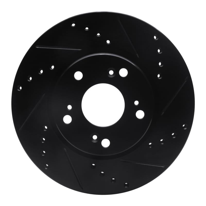 R1 Concepts — R1 03-17 Acura ILX Front Right Drilled & Slotted Black Brake Rotor
R1 Brake Rotor Drill