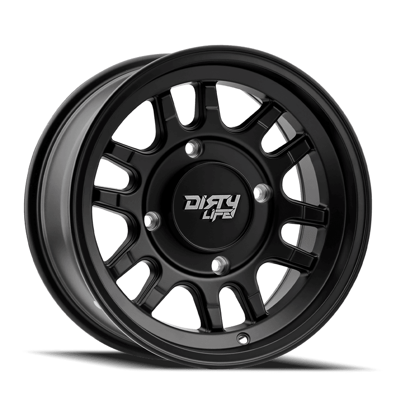 Dirty Life — Dirty Life 9310s Canyon Sport SXS 15x7 / BLANK BP / 13mm Offset / 106.25mm Hub Matte Black Wheel