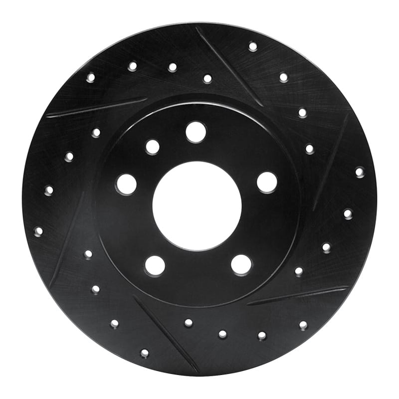 R1 Concepts — R1 91-95 Alfa Romeo 164 Rear Right Drilled & Slotted Black Brake Rotor
R1 Brake Rotor Drill