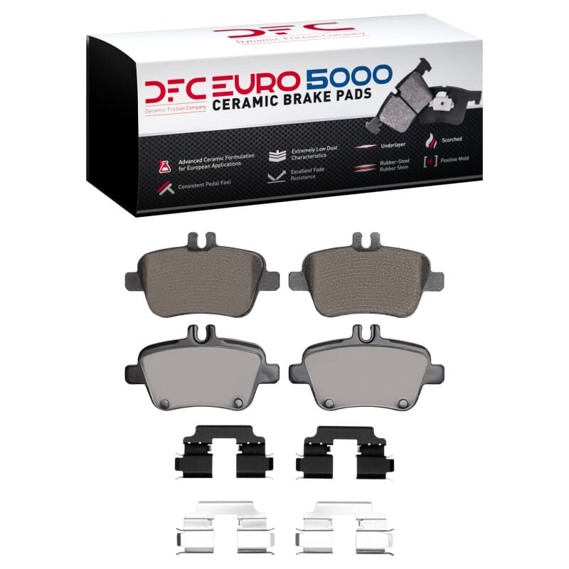 DFC — DFC 12-20 Infiniti QX30 Rear Euro 5000 Ceramic Brake Pads and Hardware Kit
DFC EURO Pads + HW