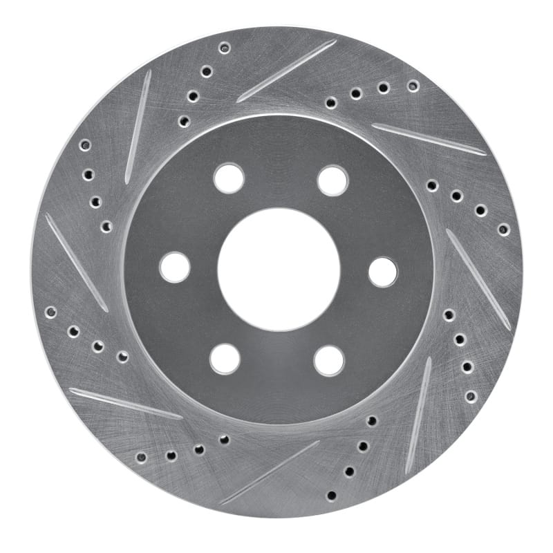 R1 Concepts — R1 98-99 Cadillac DEVILLE Front Left Drilled & Slotted Silver Brake Rotor
R1 Brake Rotor Drill