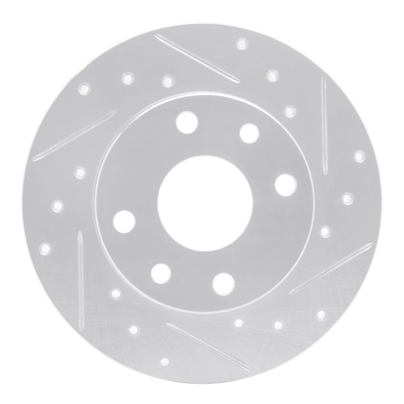 R1 Concepts — R1 85-89 Chevrolet SPECTRUM Front Right Drilled & Slotted Silver Brake Rotor
R1 Brake Rotor Drill
