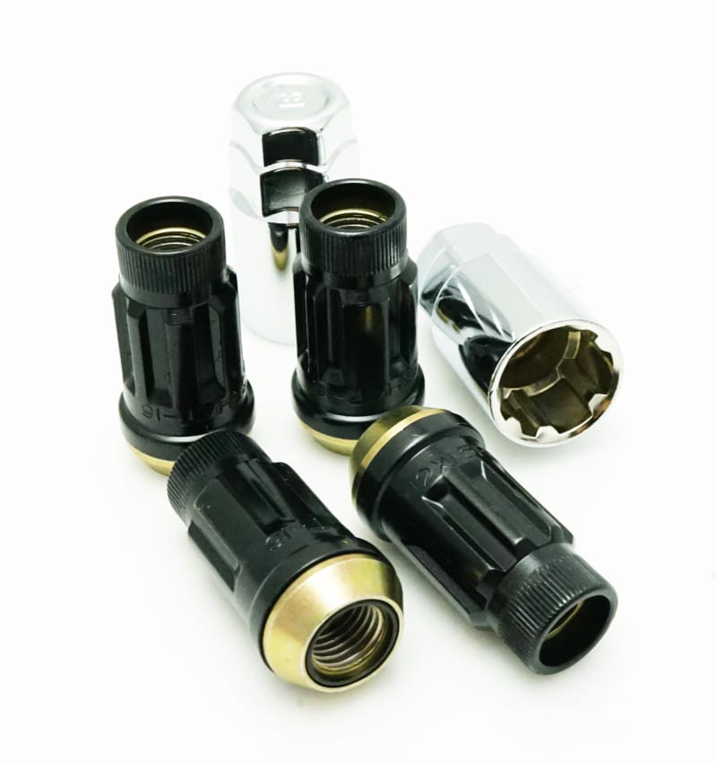 Wheel Mate — Wheel Mate Muteki SR45R Lock Set 12x1.25 - Black (4pcs)