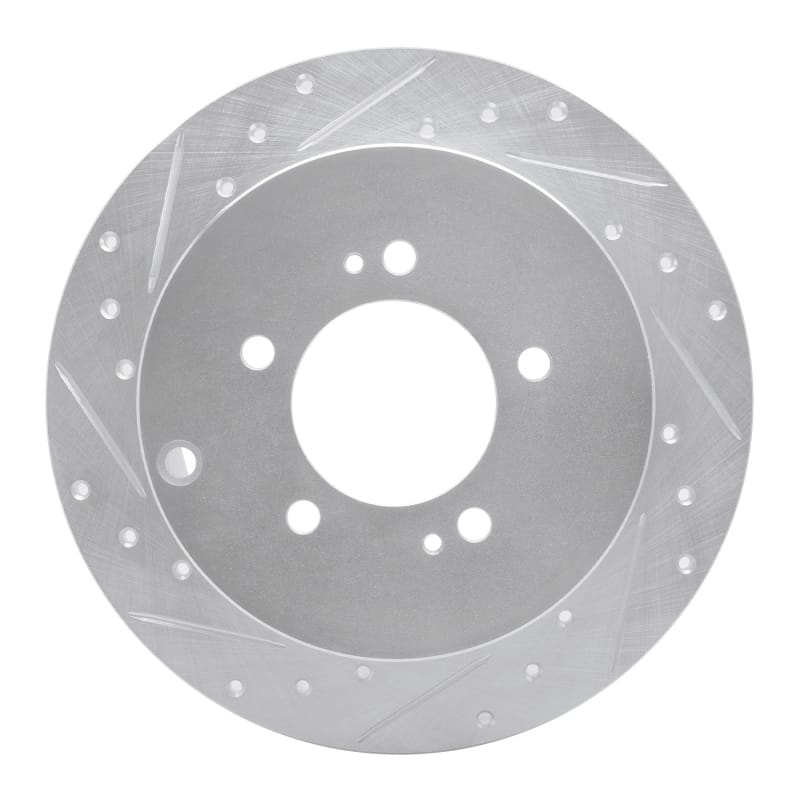 R1 Concepts — R1 07-15 Mitsubishi Outlander Rear Left Drilled & Slotted Silver Brake Rotor
R1 Brake Rotor Drill