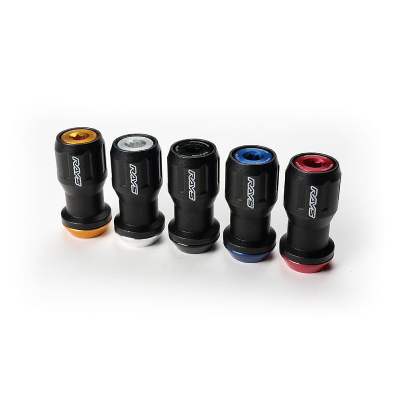 Rays — Rays 12x1.50 Formula Lug Nut FN-II Set 20 - Blue / Black
