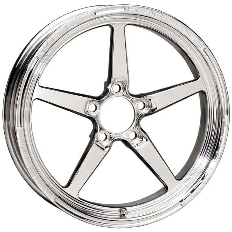 Weld — Weld Alumastar 1-Piece 18x6 / 5x115 BP / 2.7in. BS Polished Wheel - Non-Beadlock