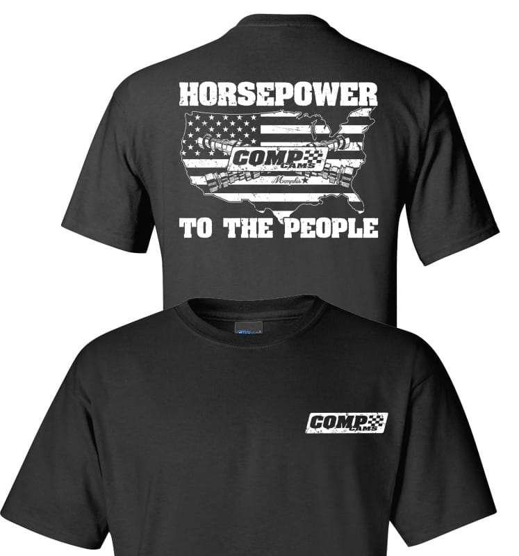 COMP Cams — COMP Cams Horsepower T-Shirt XXL
HP2thePeopleShirtXXL