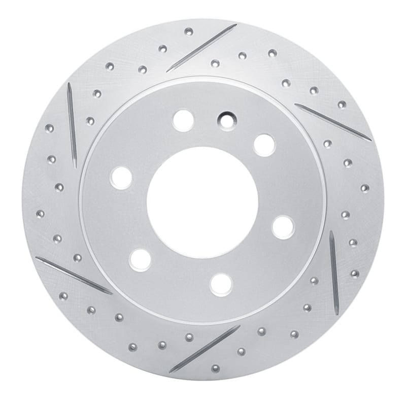 R1 Concepts — R1 19-25 Freightliner Sprinter 2500 Rear Left Drilled & Slotted Geo-Carbon Rotor