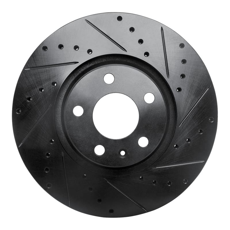 R1 Concepts — R1 05-11 Audi A6 (USA/Canada) Front Right Drilled & Slotted Black Brake Rotor
R1 Brake Rotor Drill