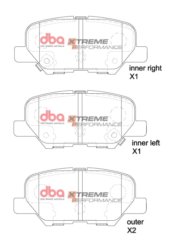 DBA — DBA 14-17 Mazda 3 XP Performance Rear Brake Pads
Brake Pad