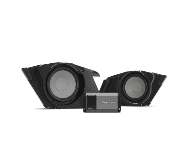 Rockford Fosgate — Rockford Fosgate 2014+ Harley-Davidson Dual 10in Bag Subwoofer Kit