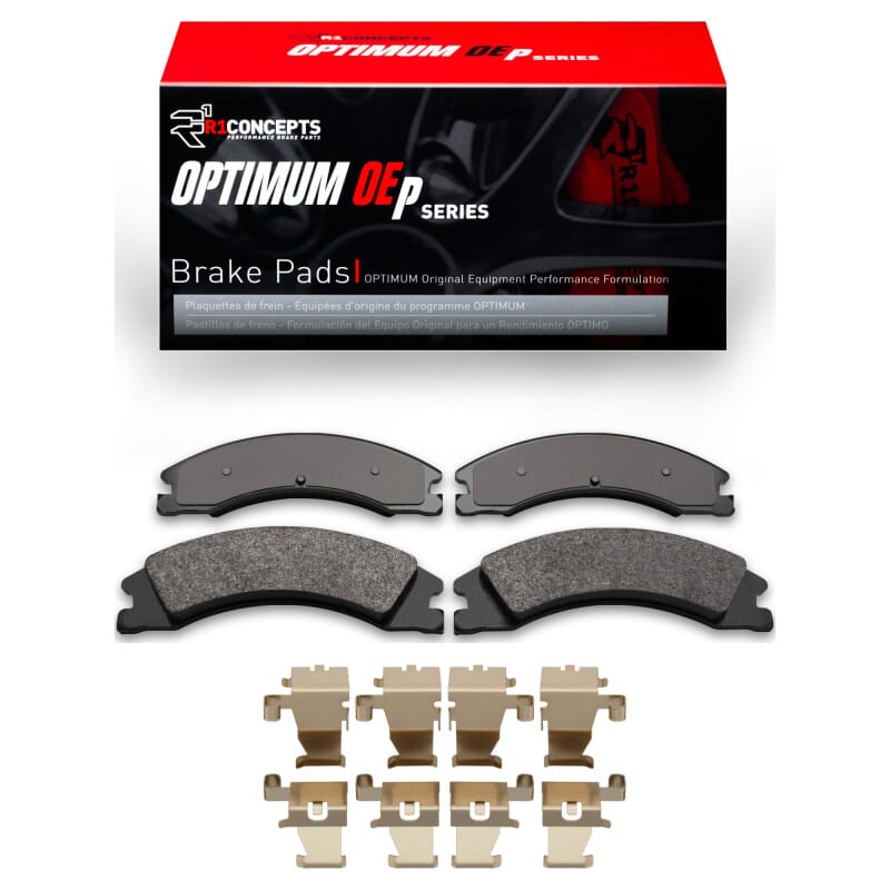 R1 Concepts — R1 08-25 Ford E-Super Duty Rear Optimum OE Pads & Hardware Kit
R1 Optimum Oe Pads a
