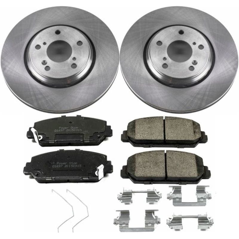 PowerStop — Power Stop 17-18 Acura ILX Front Autospecialty Brake Kit