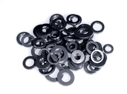 ARP — ARP 1/4 ID .440 OD no chamfer black washers