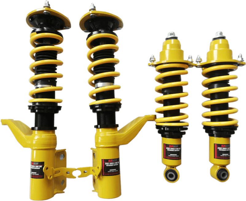 BLOX Racing — BLOX Racing 02-05 Rsx/01-05 Civic- Non-Adjustable Damping Street Series II Coilovers