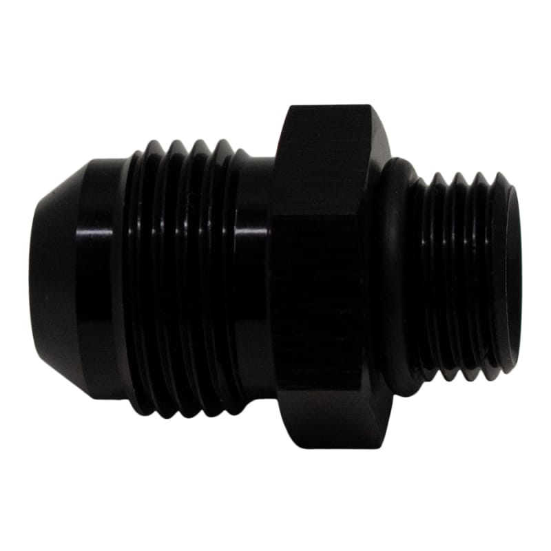 DeatschWerks — DeatschWerks 6AN ORB Male to 8AN Male Flare Adapter (Incl O-Ring) - Anodized Matte Black
Lines & Fittings