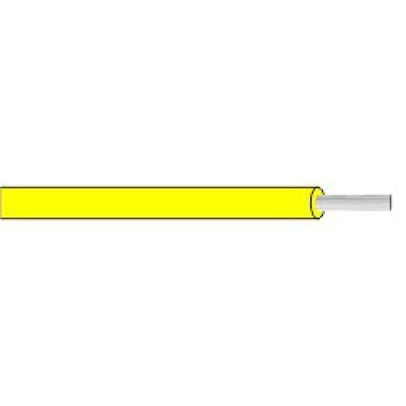 NAMZ — NAMZ GXL Primary Wire Bare-Copper 25ft. Spool 14g - Yellow