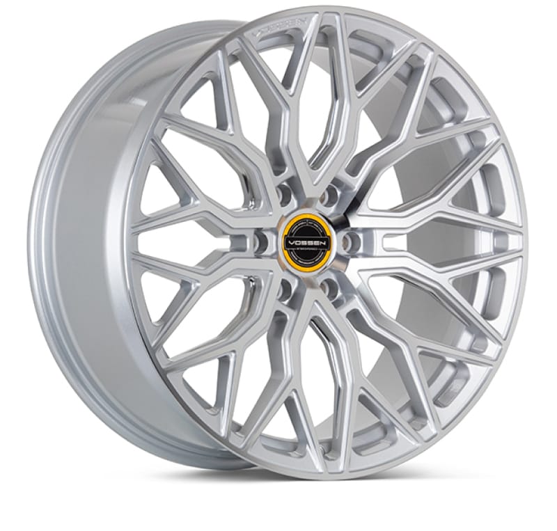 Vossen — Vossen HF6-3 22x9.5 / 6x139.7 / ET20 / Deep Face / 106.1 - Silver Polished Wheel