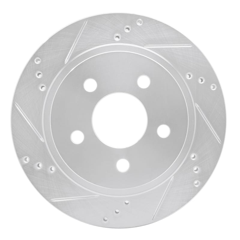 R1 Concepts — R1 93-97 Chevrolet Camaro Rear Left Drilled & Slotted Silver Brake Rotor
R1 Brake Rotor Drill