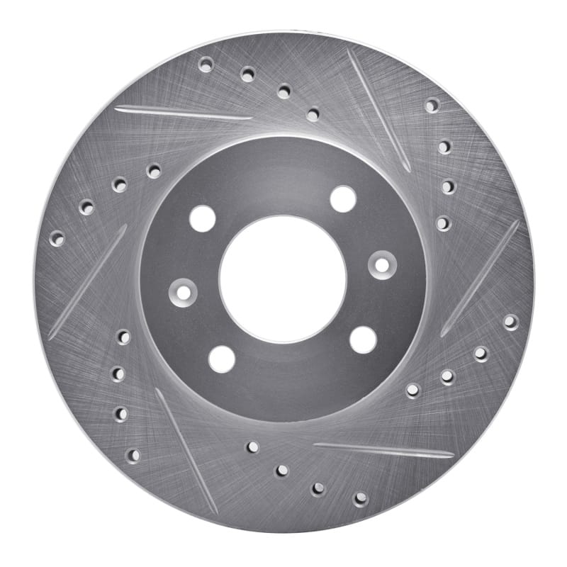 R1 Concepts — R1 12-25 Dodge Attitude (Mexico) Front Right Drilled & Slotted Silver Brake Rotor
R1 Brake Rotor Drill