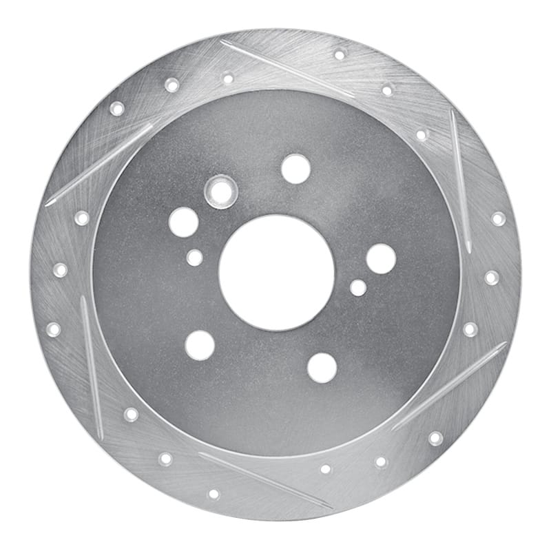R1 Concepts — R1 04-09 Lexus RX350 Rear Right Drilled & Slotted Silver Brake Rotor
R1 Brake Rotor Drill