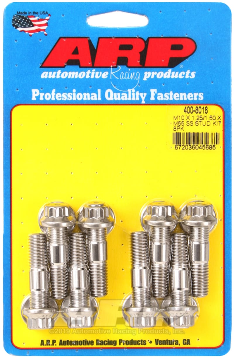 ARP — ARP M10 x 1.25/1.50 x 48mm Broached Stud Kit