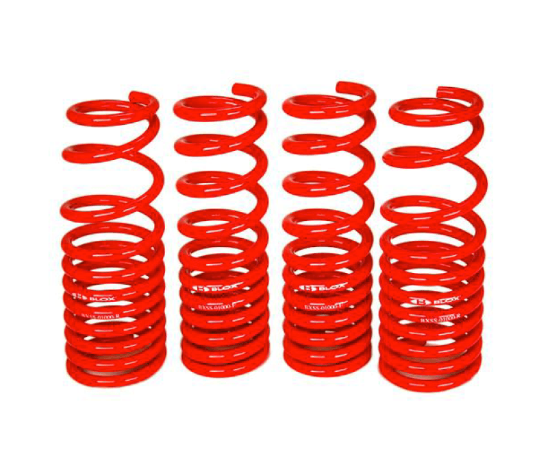 BLOX Racing — BLOX Racing Lowering Springs 16-21 Honda Civic Coupe/Sedan Base/Si (Excl. Type-R)