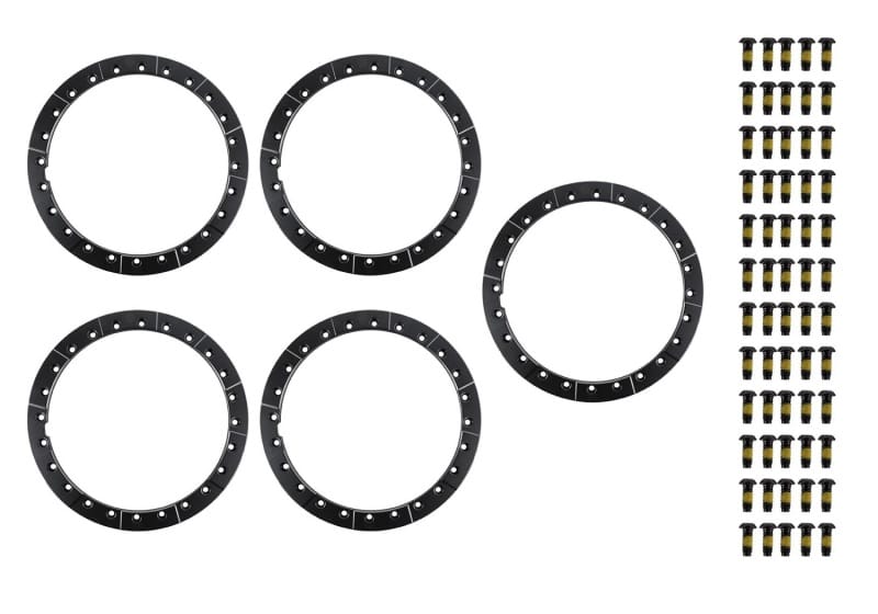 Ford Racing — Ford Racing 2021+ Bronco Beadlock Trim Ring Kit - Gray
Wheel Bead Lock