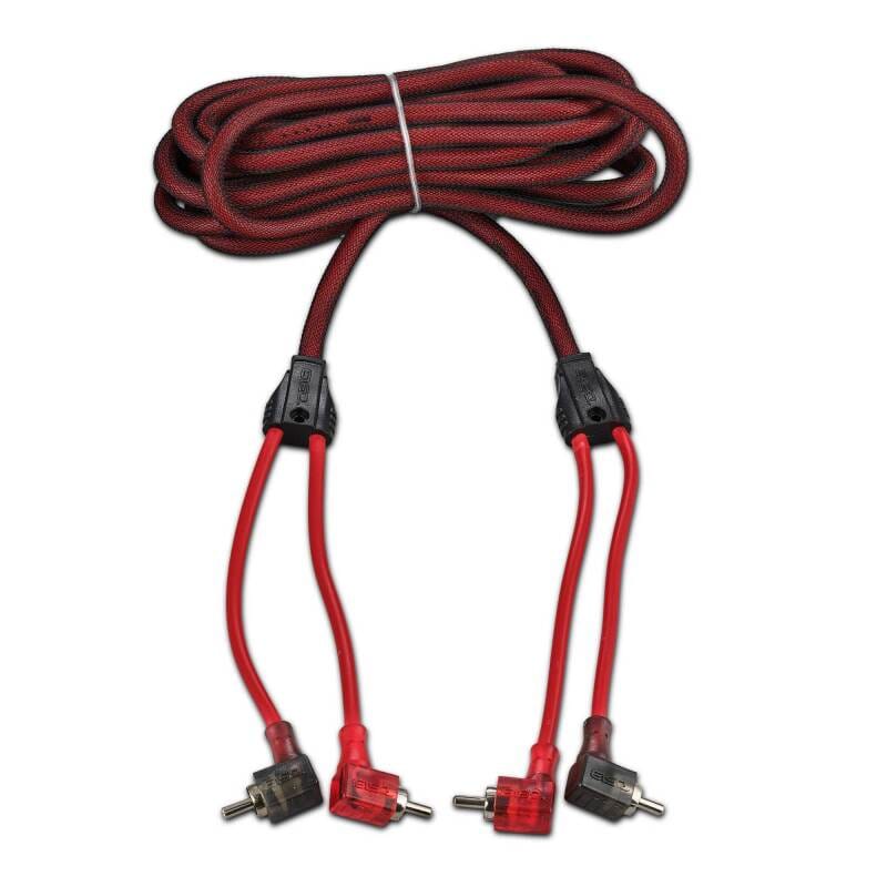 DS18 — DS18 Level 2 RCA Wire 16-Feet Smart 90-Degree Connectors