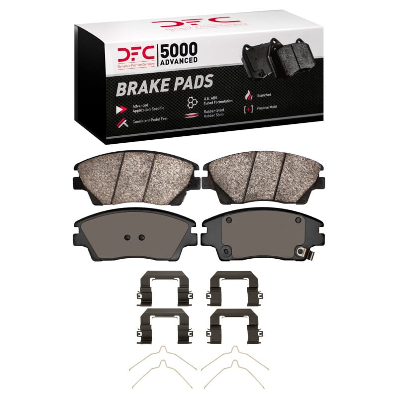 DFC — DFC 17-22 Kia Sportage (USA/Canada) Front 5000 Advanced Ceramic Brake Pads and Hardware Kit
DFC Brake Pad Set