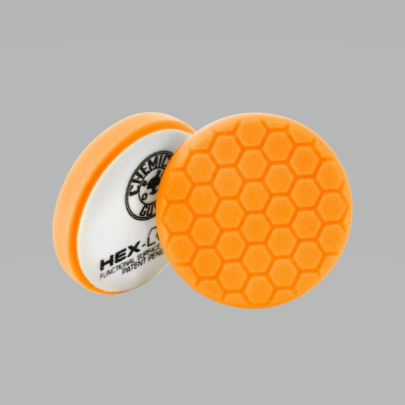 Chemical Guys — Chemical Guys Hex-Logic Self-Centered Medium-Heavy Cutting Pad - Orange - 4in