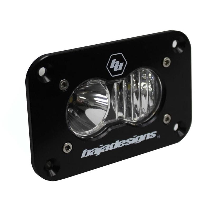Baja Designs — Baja Designs S2 Sport Flush Mount Driving Combo Pattern LED Work Light - Clear