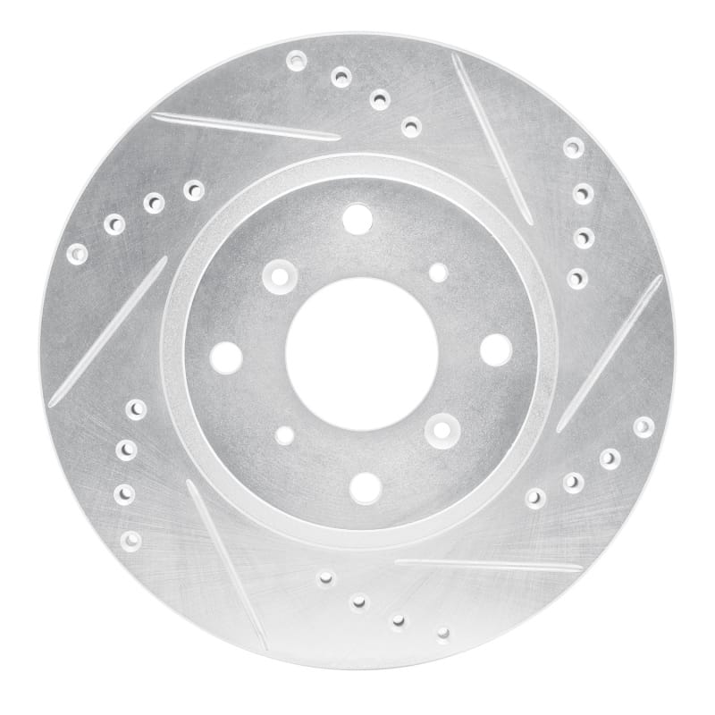 R1 Concepts — R1 87-90 Acura Legend Front Right Drilled & Slotted Silver Brake Rotor
R1 Brake Rotor Drill