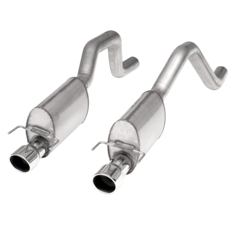 Stainless Works — Stainless Works 2006-13 Corvette C6ZO6/ZR1 3in Axle Back S-Tube Mufflers Dual 4in Rolled Edge Tips
Exhaust System