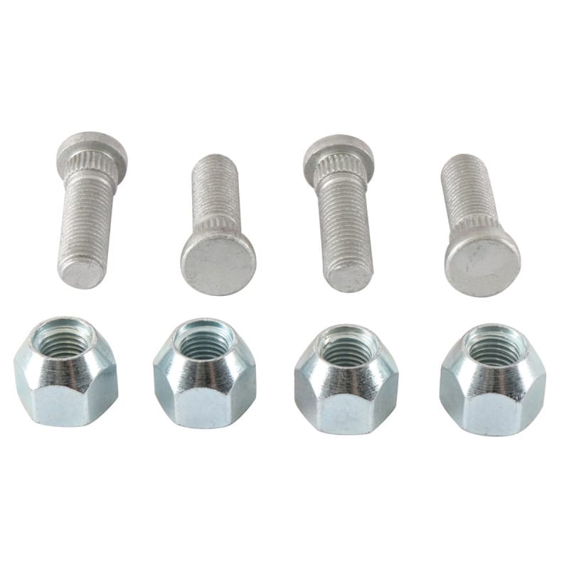 QuadBoss — Wheel Stud & Nut Kit, Front/Rear, Black