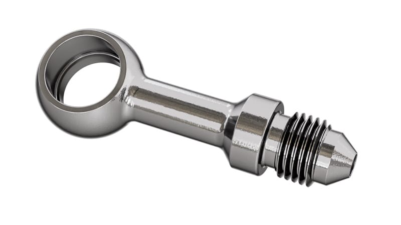 Goodridge — Goodridge Straight Banjo Adaptor for 7/16 Bolt
