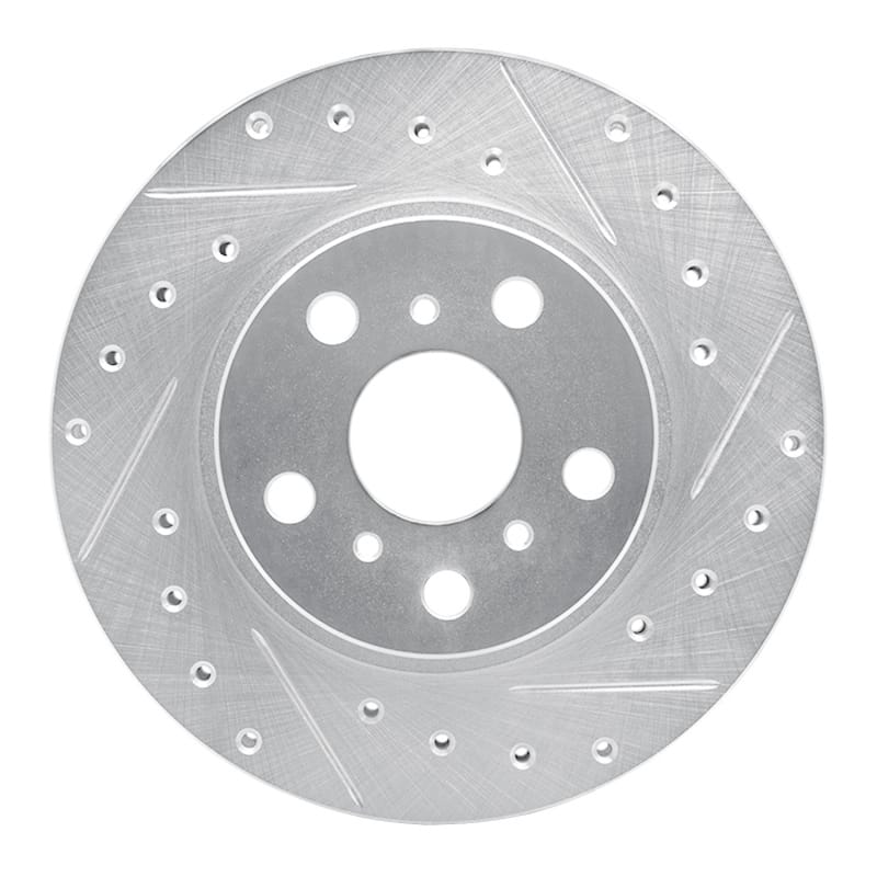 R1 Concepts — R1 86-89 Toyota Celica Front Right Drilled & Slotted Silver Brake Rotor
R1 Brake Rotor Drill