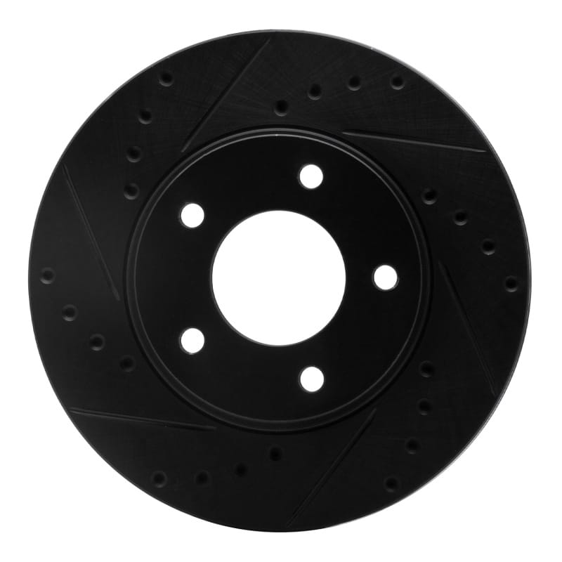 R1 Concepts — R1 92-03 Mazda 929 Front Left Drilled & Slotted Black Brake Rotor
R1 Brake Rotor Drill