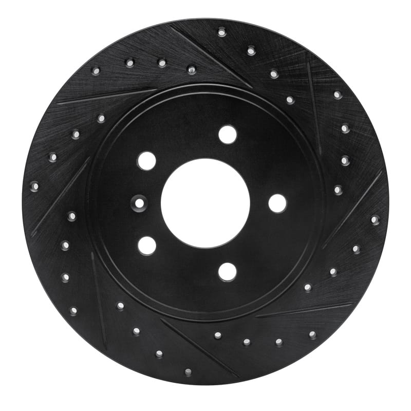 R1 Concepts — R1 05-05 Buick Terraza Rear Right Drilled & Slotted Black Brake Rotor
R1 Brake Rotor Drill