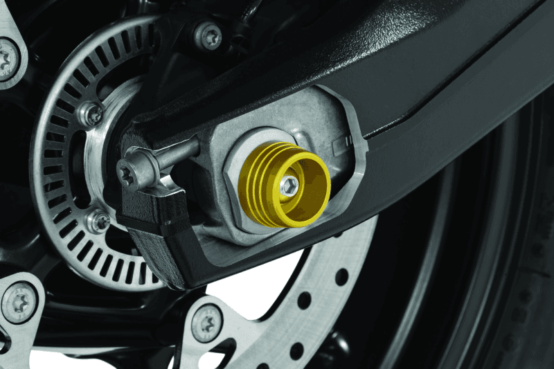 Kuryakyn — Lodestar Rear Axle Slider Gold