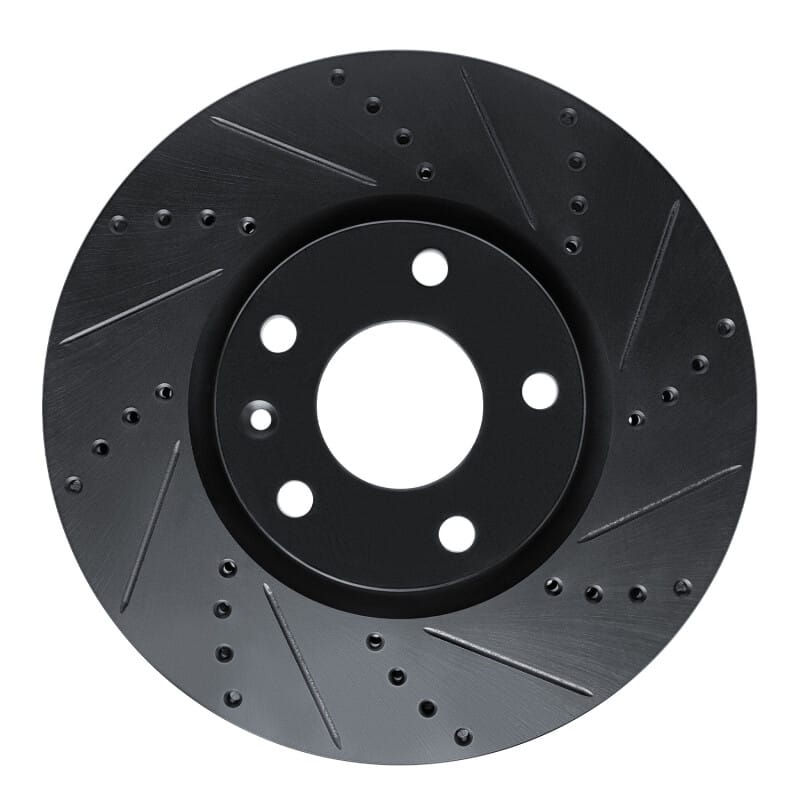 R1 Concepts — R1 14-19 Chevrolet Corvette Front Right Drilled & Slotted Black Brake Rotor
R1 Brake Rotor Drill