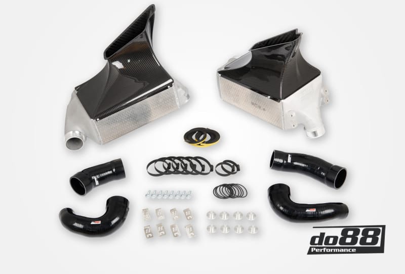 do88 — do88 01-05 Porsche 911 Turbo/Turbo S/X50/GT2 (996) MERA Intercooler Kit for do88 Y-Pipe