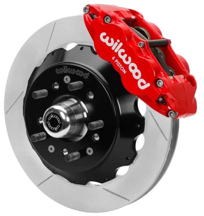 Wilwood — Wilwood 70-81 FBody/75-79 A&XBody FNSL6R Frt Brk Kit 12.88in Rtr Red Caliper Use w/ Pro Drop Spindle