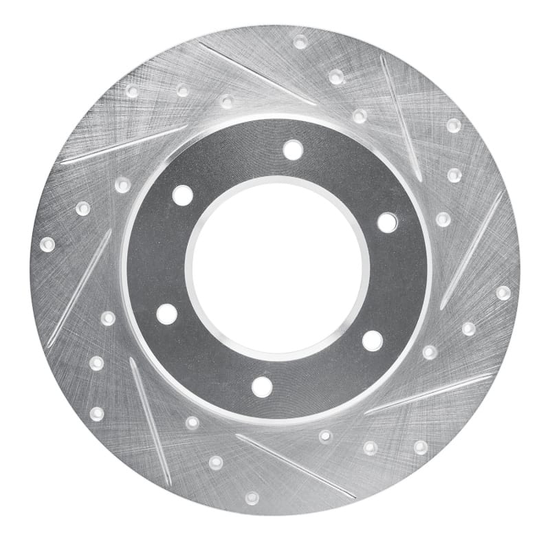 R1 Concepts — R1 79-80 Toyota Pickup Front Right Drilled & Slotted Silver Brake Rotor
R1 Brake Rotor Drill