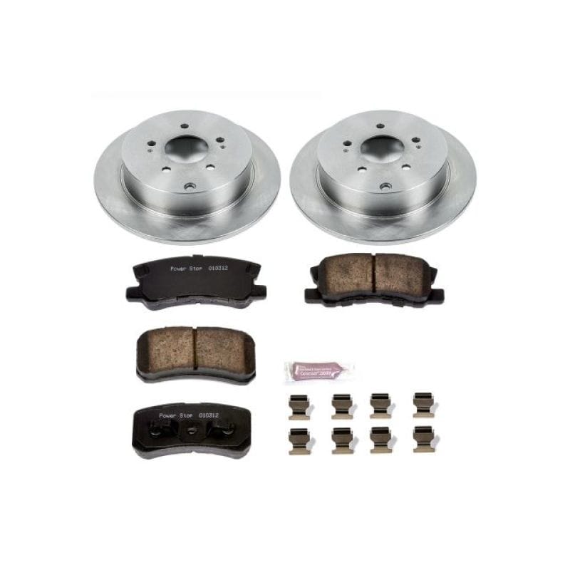 PowerStop — Power Stop 04-11 Mitsubishi Endeavor Rear Autospecialty Brake Kit