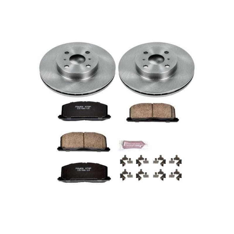 PowerStop — Power Stop 90-92 Geo Prizm Front Autospecialty Brake Kit