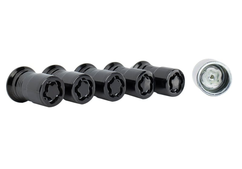 Ford Racing — Ford Racing 2023+ Ford Bronco Raptor M14 x 1.5 Black Security Lug Nut Kit - Set of 5
Wheel Lug Nut