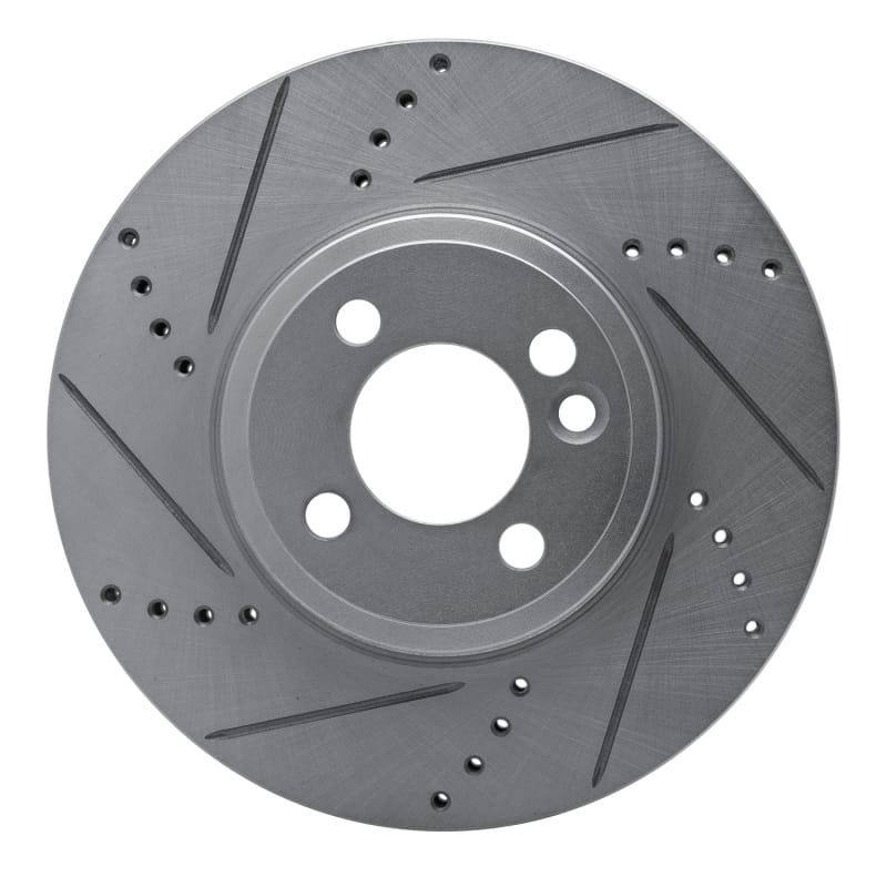 R1 Concepts — R1 07-15 Mini Cooper (Excl Clubman) Front Left Drilled & Slotted Silver Brake Rotor
R1 Brake Rotor Drill